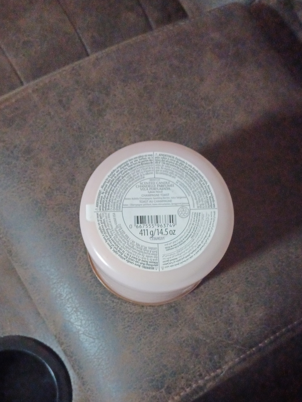 2/$50 New Bath & Body Works "Champagne Toast" Scented Candle - 14.5 oz. - Picture 4 of 5